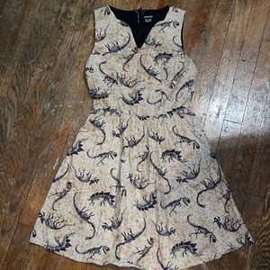 Retrolicious Dino Dress Size Small